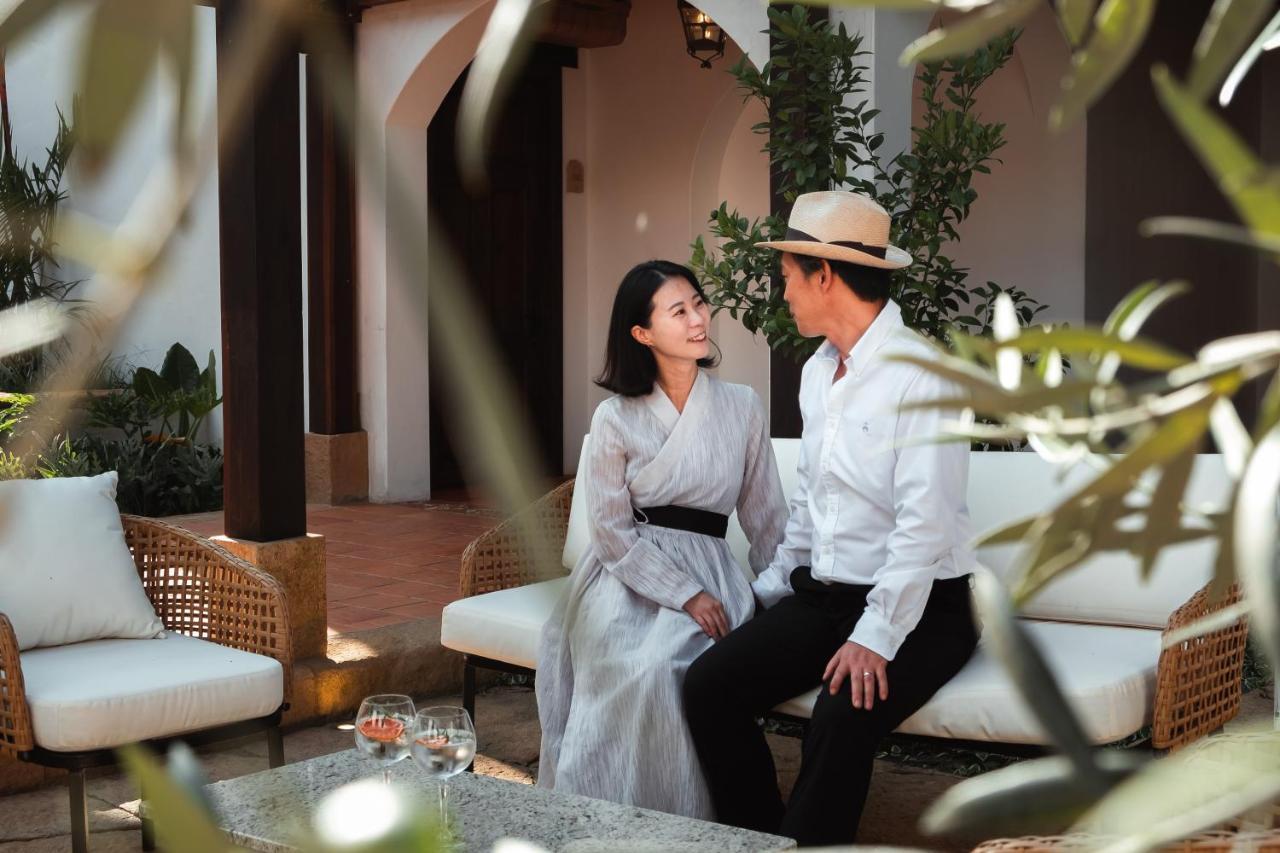 Hotel Casa Alcestre 莱瓦镇 外观 照片
