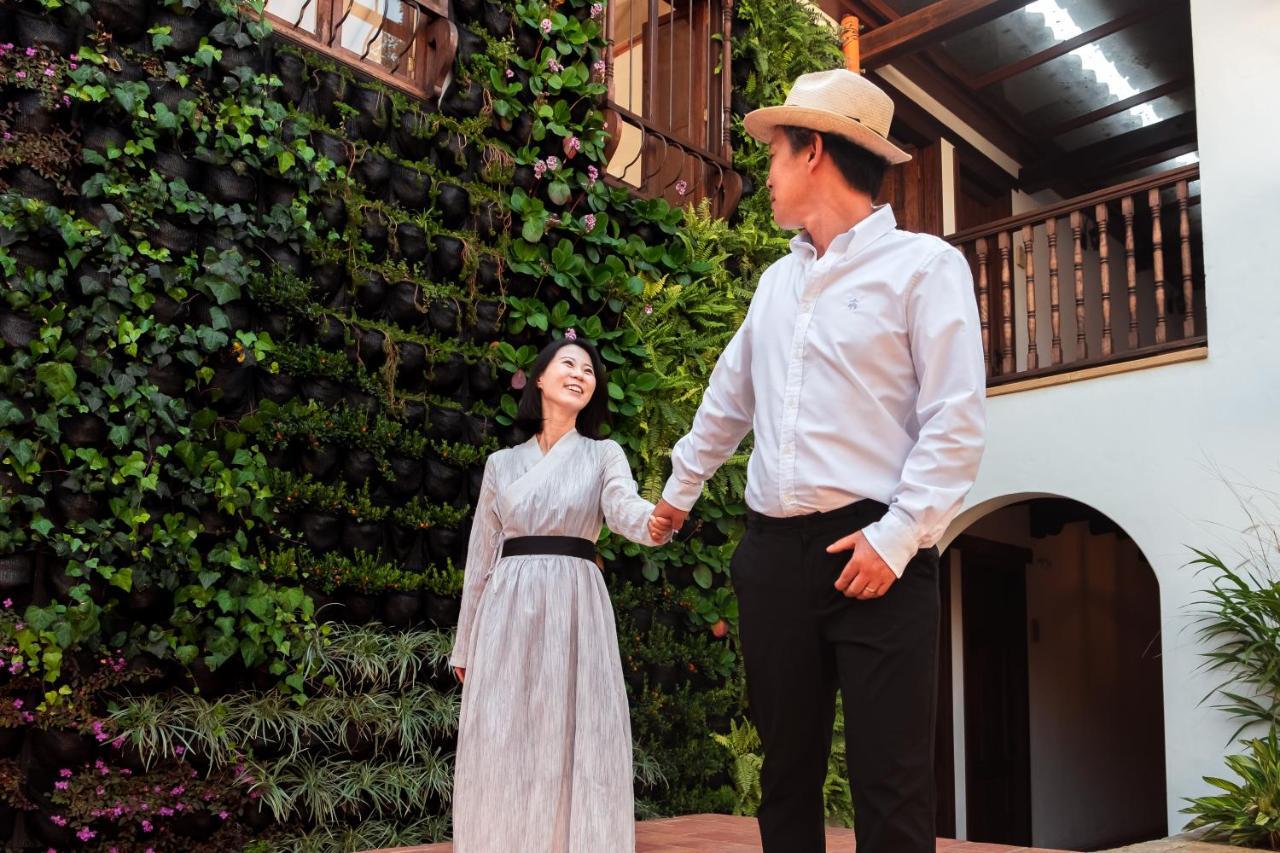 Hotel Casa Alcestre 莱瓦镇 外观 照片