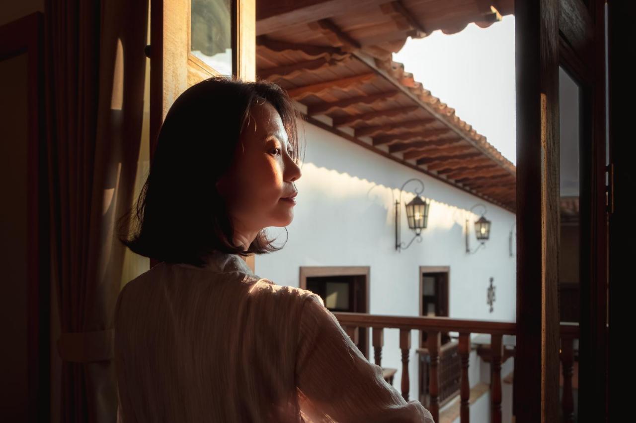 Hotel Casa Alcestre 莱瓦镇 外观 照片