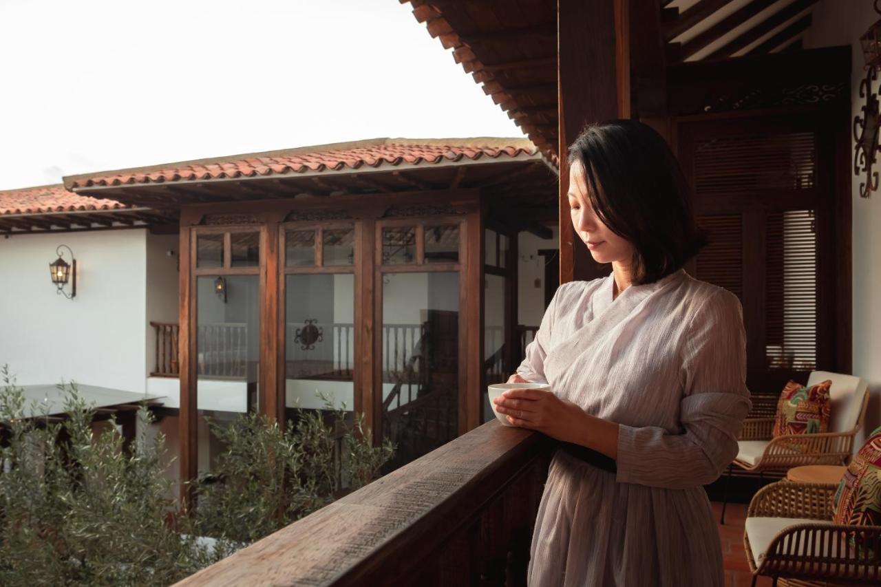 Hotel Casa Alcestre 莱瓦镇 外观 照片
